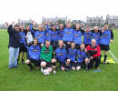 Whalsay B after winning the Reserve League Knock-out Cup on the 18-7-09 with a 1-0 win over Whitedale B. James Shearer netted the winning goal.