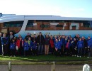 Milford Athletic arriving for there great day out at Derby County v West Brom
