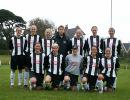 Penzance Ladies in there new kit with new Sponsor Clubb 22