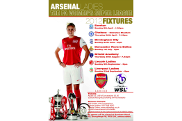 Arsenal Ladies Fixtures and Booking Form