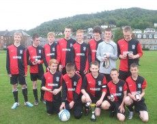 Dunoon YFL u16s League Cup Winners 2010-11