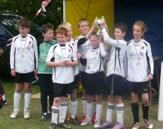 Welshpool U10 Winners of Shrewsbury Up & Comers Cup 2011