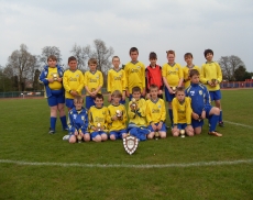 Penkridge Juniors under 12s shield runners up