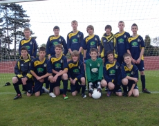 Rugeley Rangers under 14s Shield Winners 2009/10